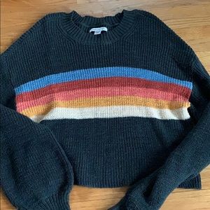 American Eagle striped sweater